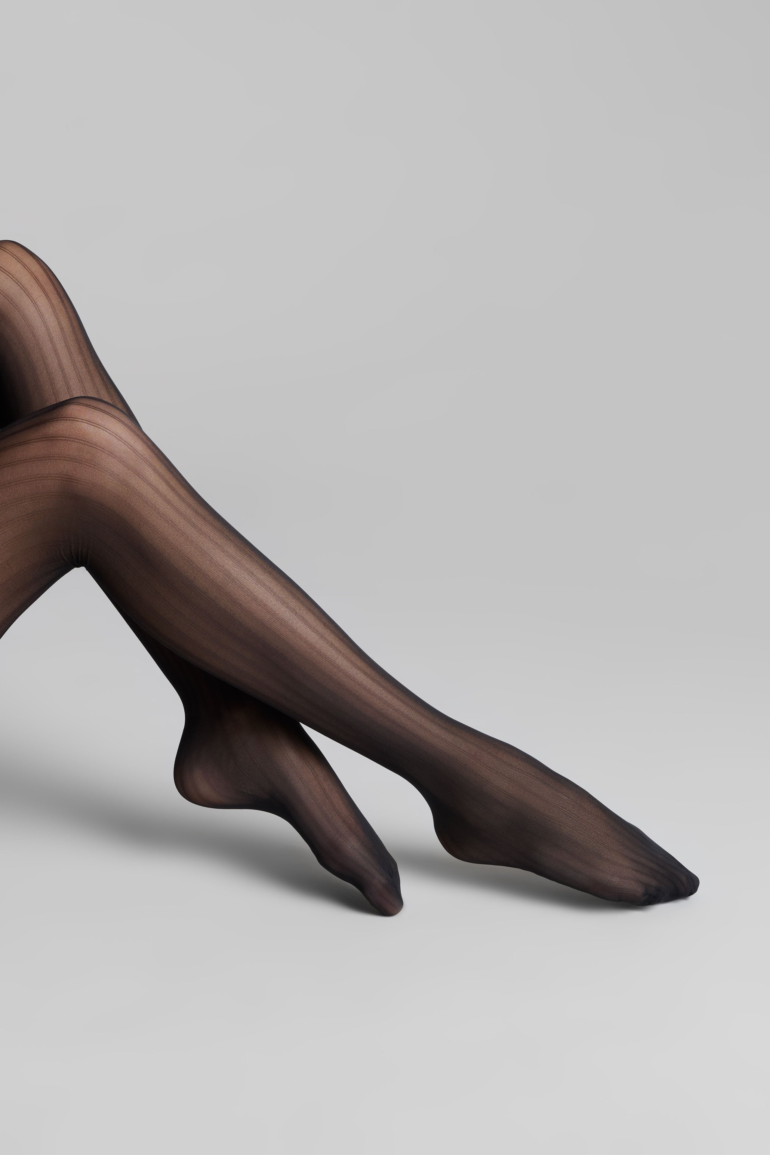 Collant illusione a righe 30D - Legwear