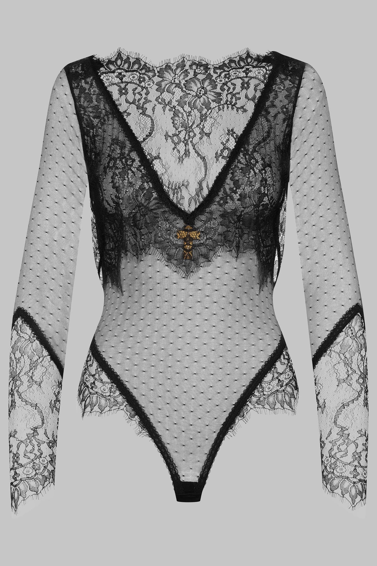 Body perizoma in tulle e pizzo - Inspiration Divine