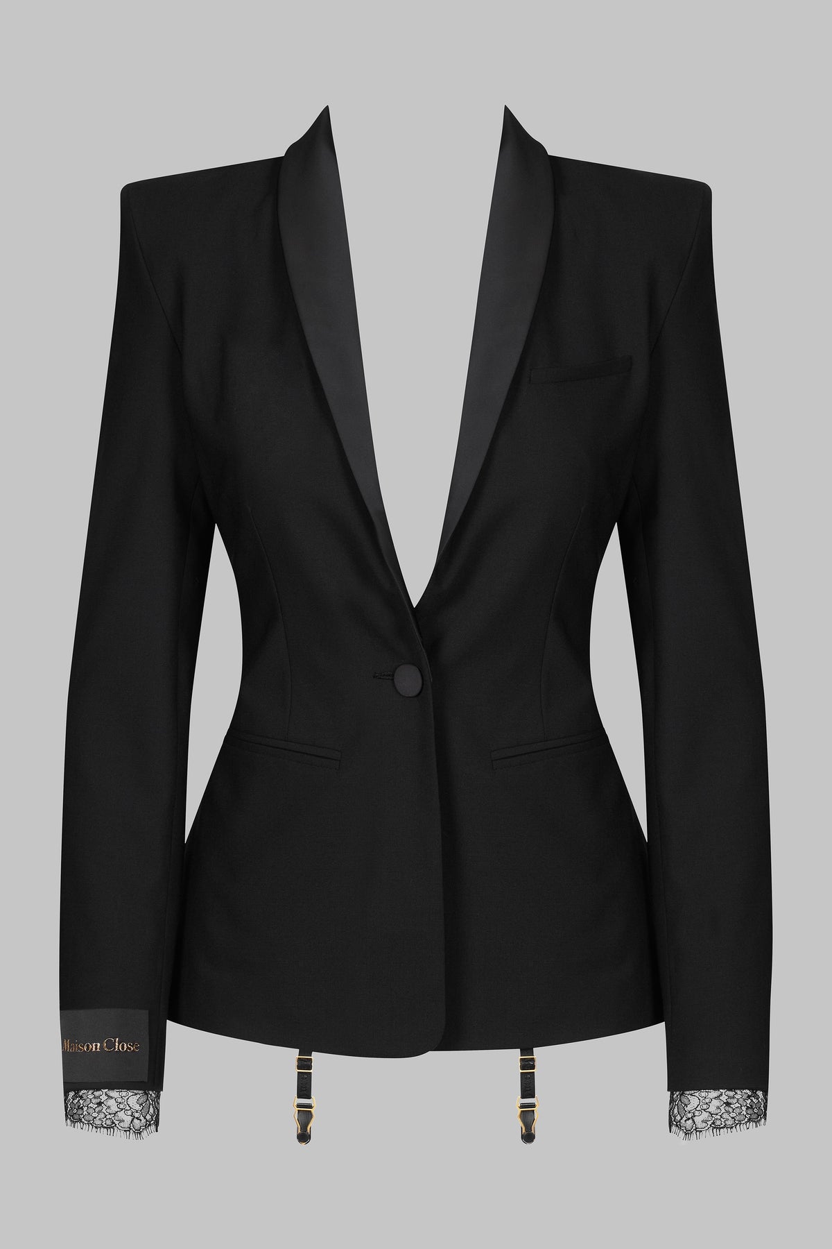001 - Giacca da smoking con reggicalze - Le Vestiaire