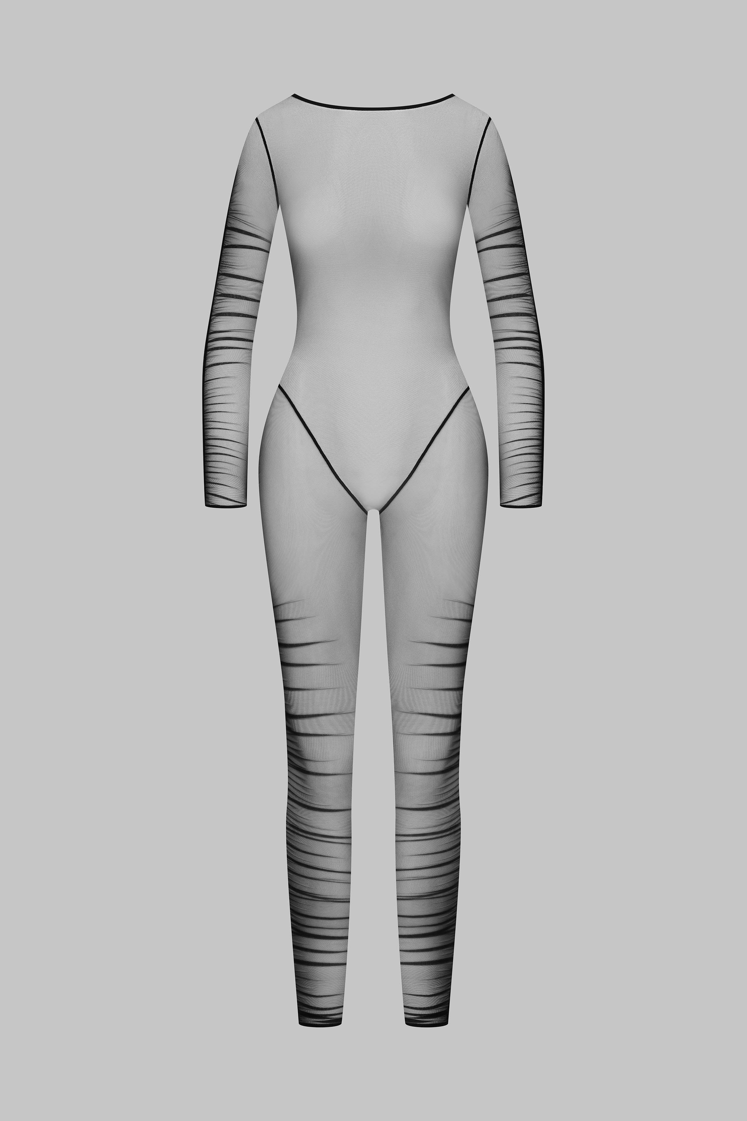 Catsuit Dos Nu - Nuit Fauve