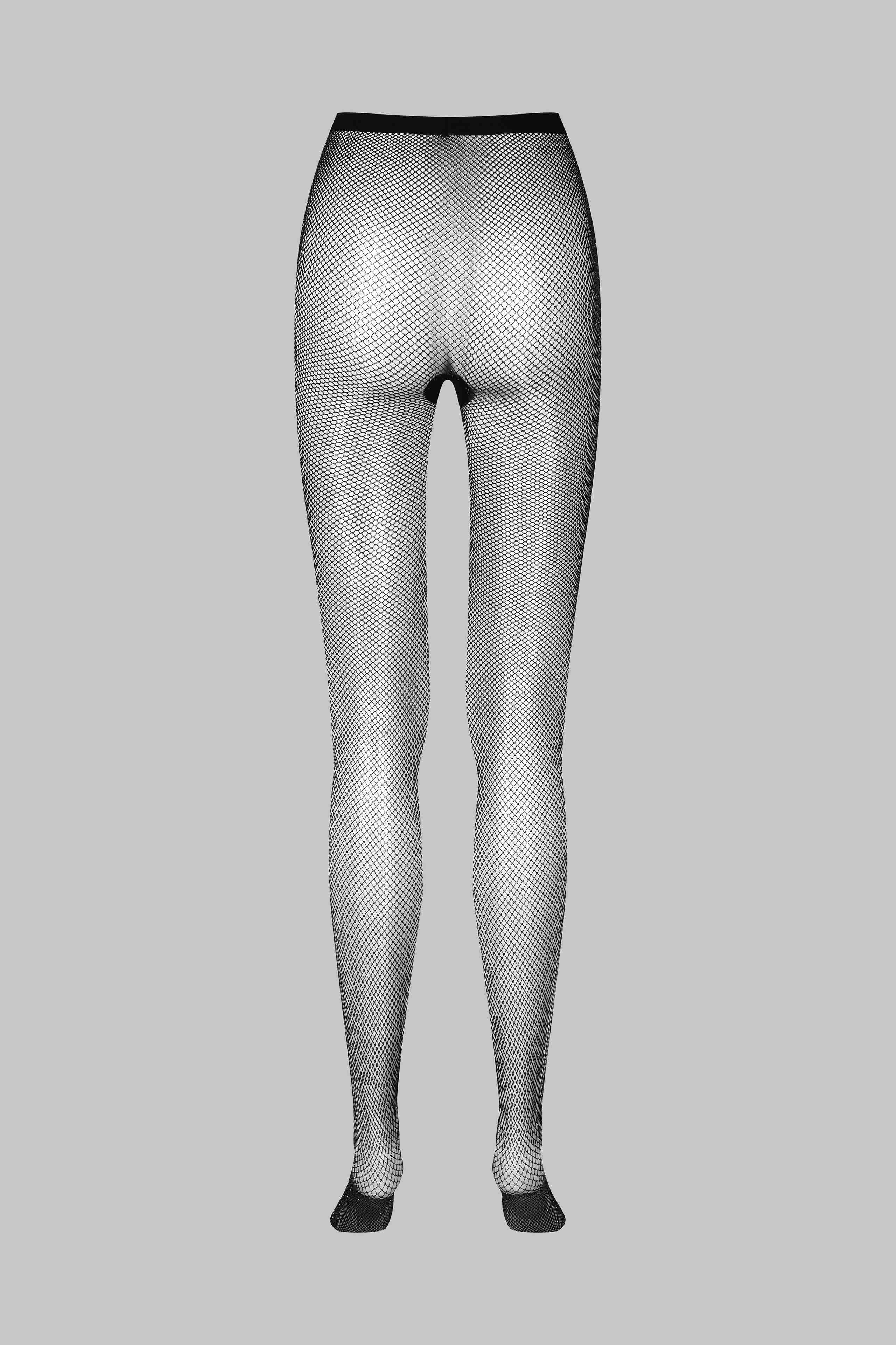 Collant a rete in lurex - Legwear