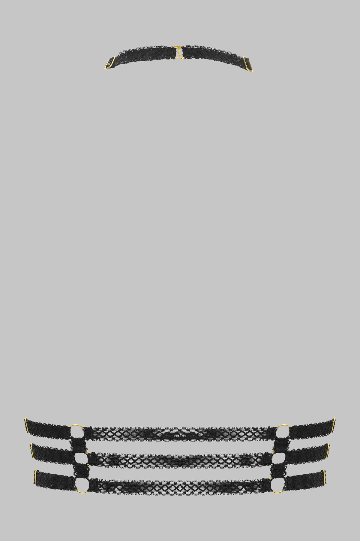 Bustier-Harness Kreuz - Inspiration Divine