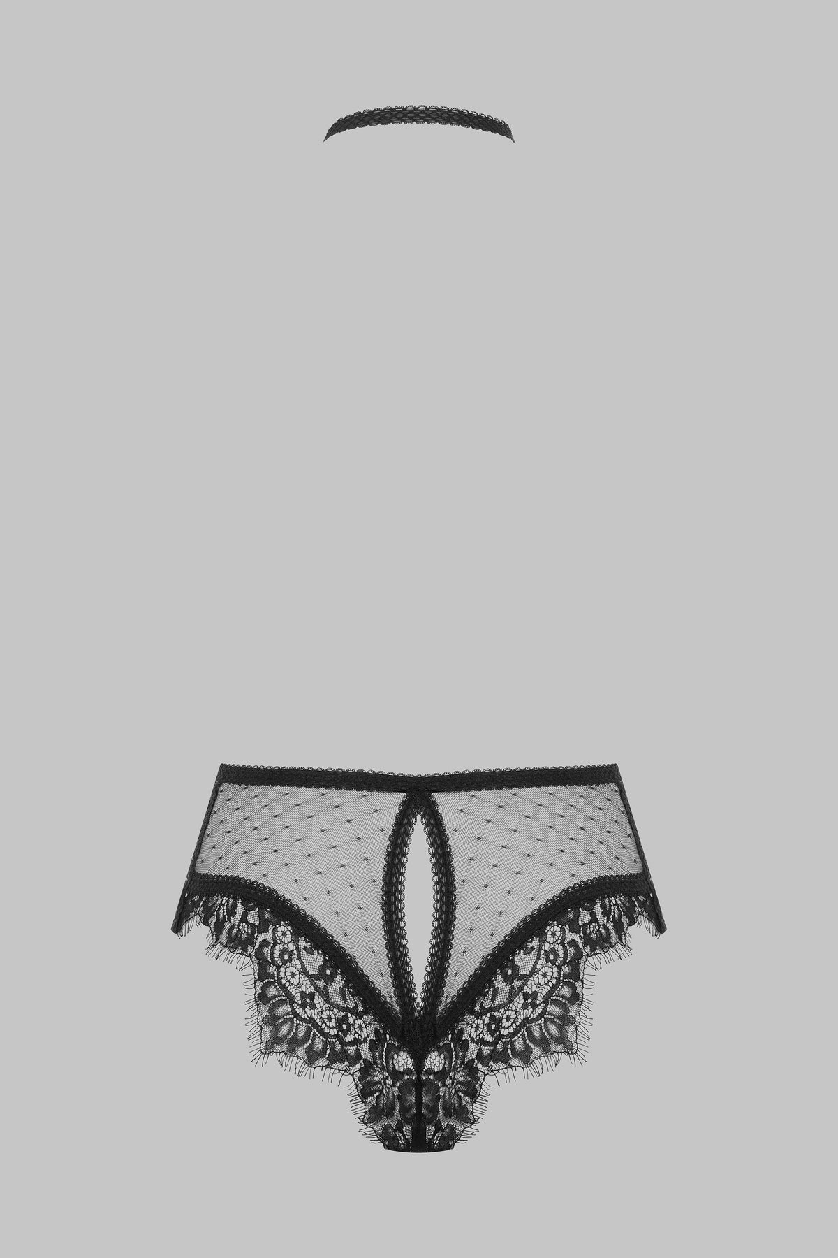 High-Waist-Slip mit Harness Kreuz - Inspiration Divine