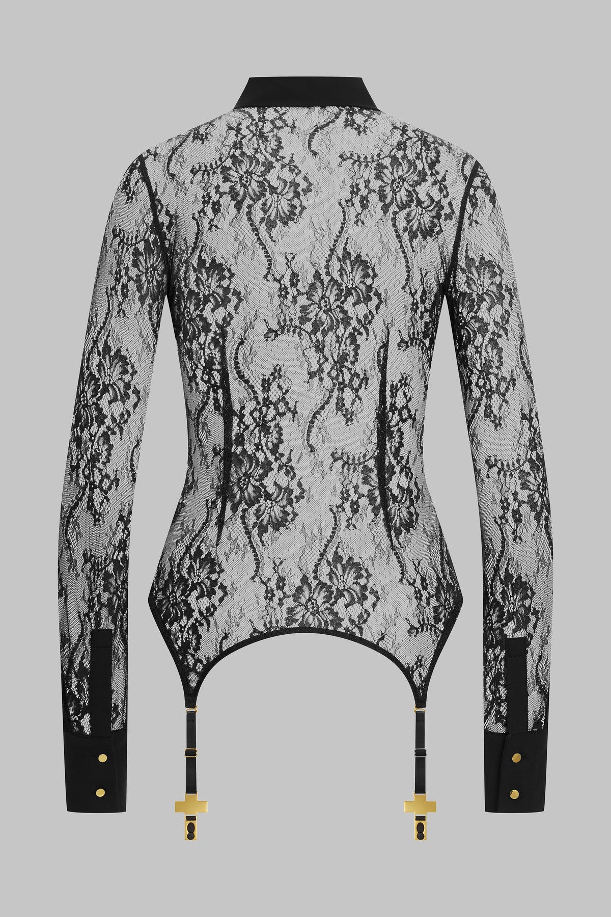 Chemise en Dentelle Porte-jarretelles - Inspiration Divine
