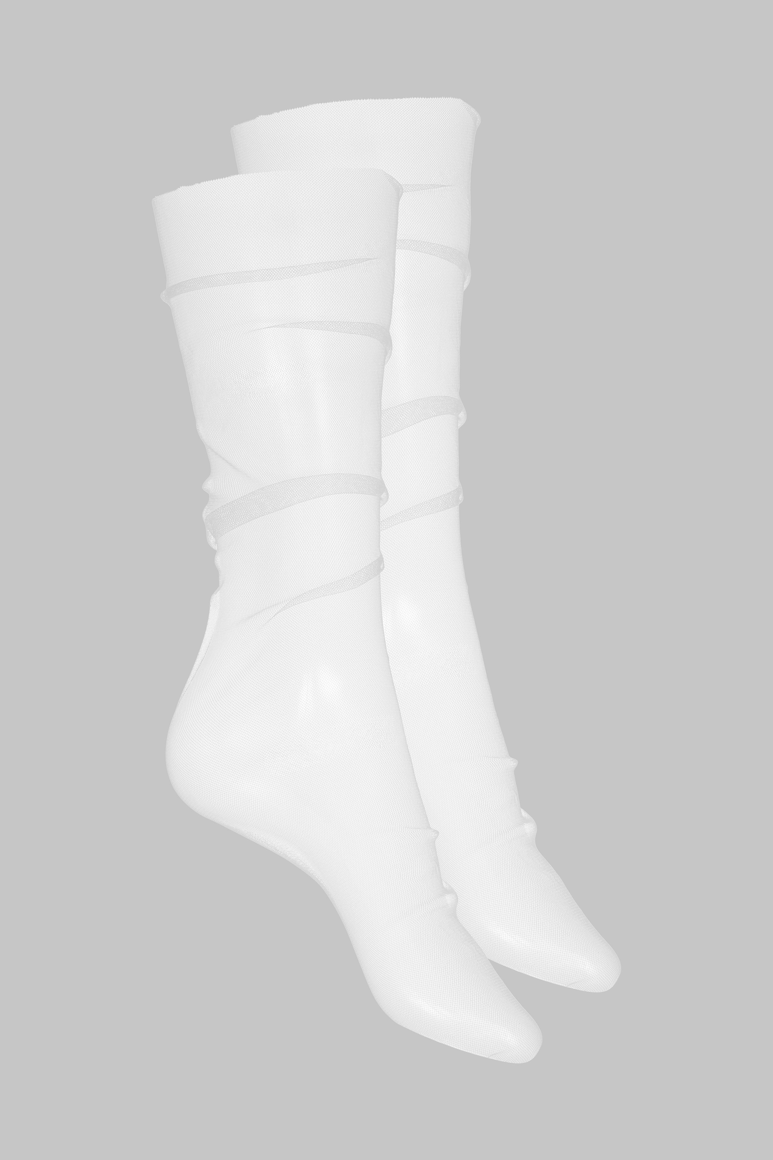 Calzini in tulle - Maison Close x Scandale - LEGWEAR