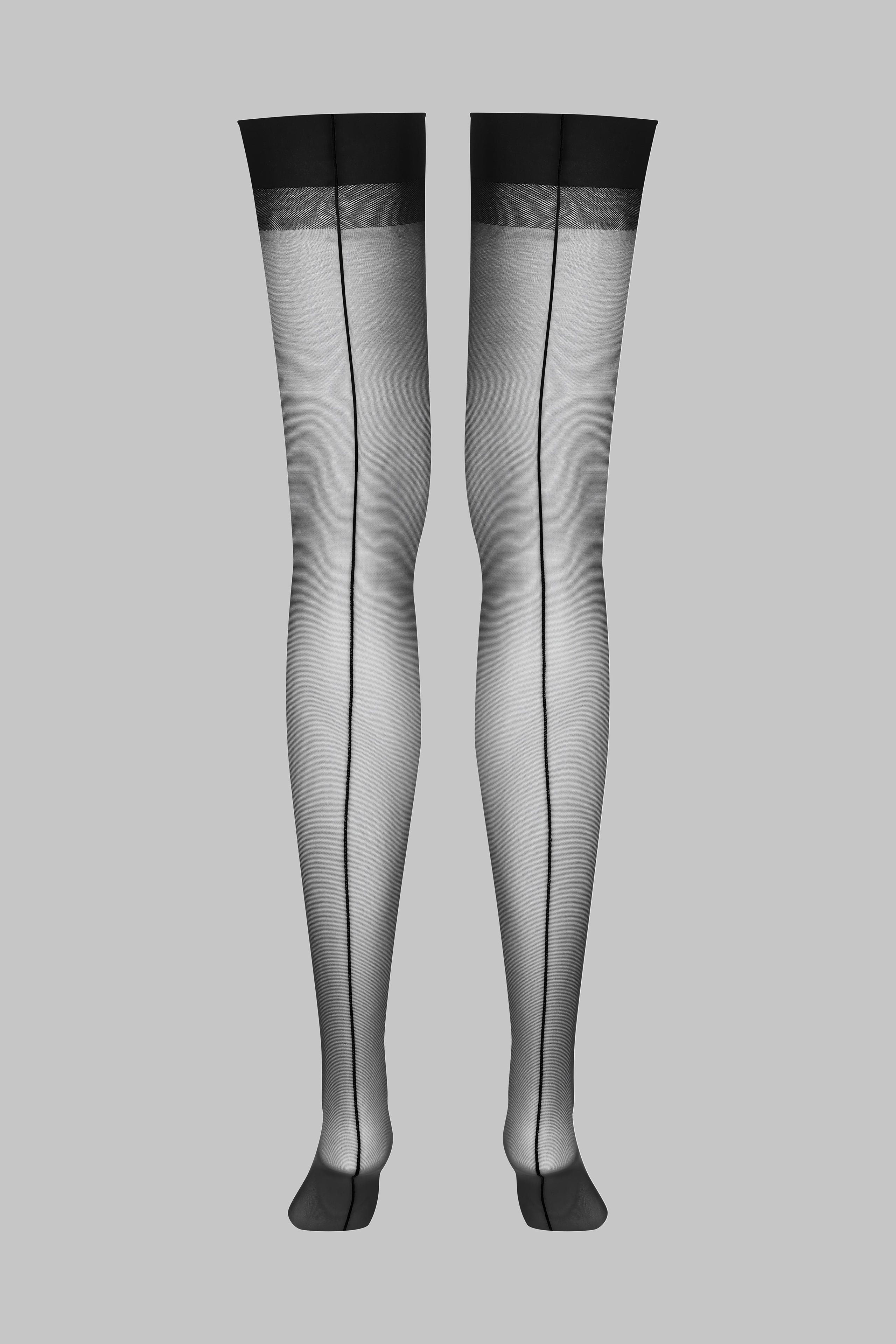 Strümpfe mit Naht 20D - Legwear