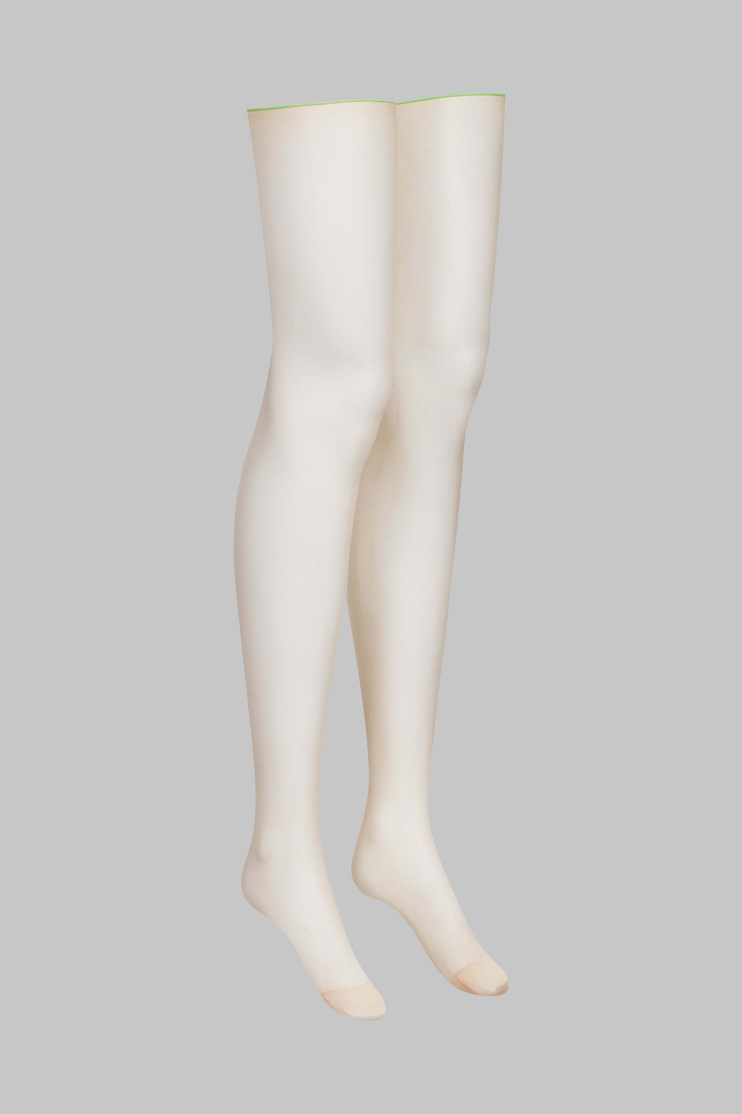 Calze con cucitura fluo con orli tagliati arrotolati - 20D - Legwear