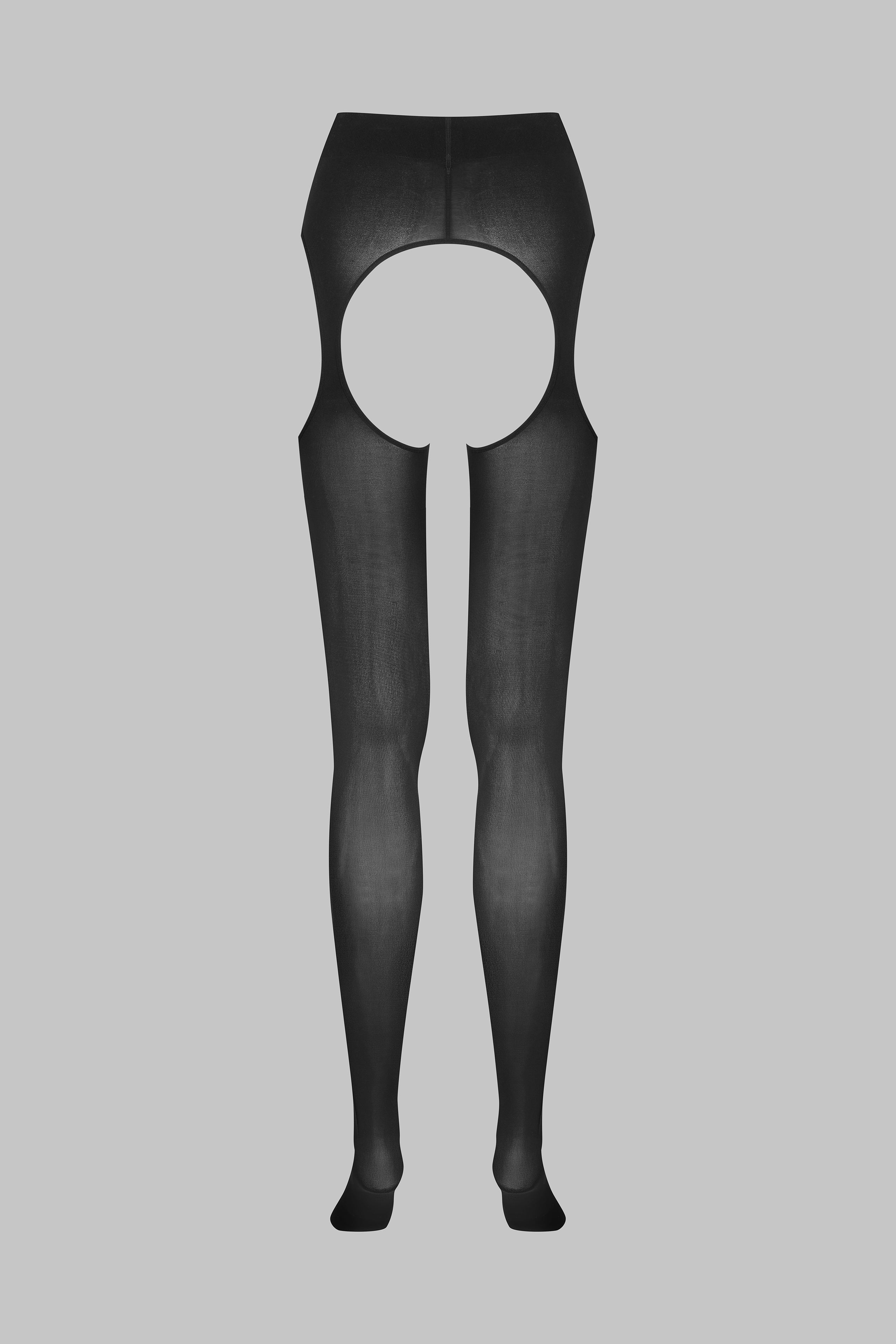Collant Ouvert Porte-jarretelles 70D - Noir - Scandale x Maison Close - LEGWEAR