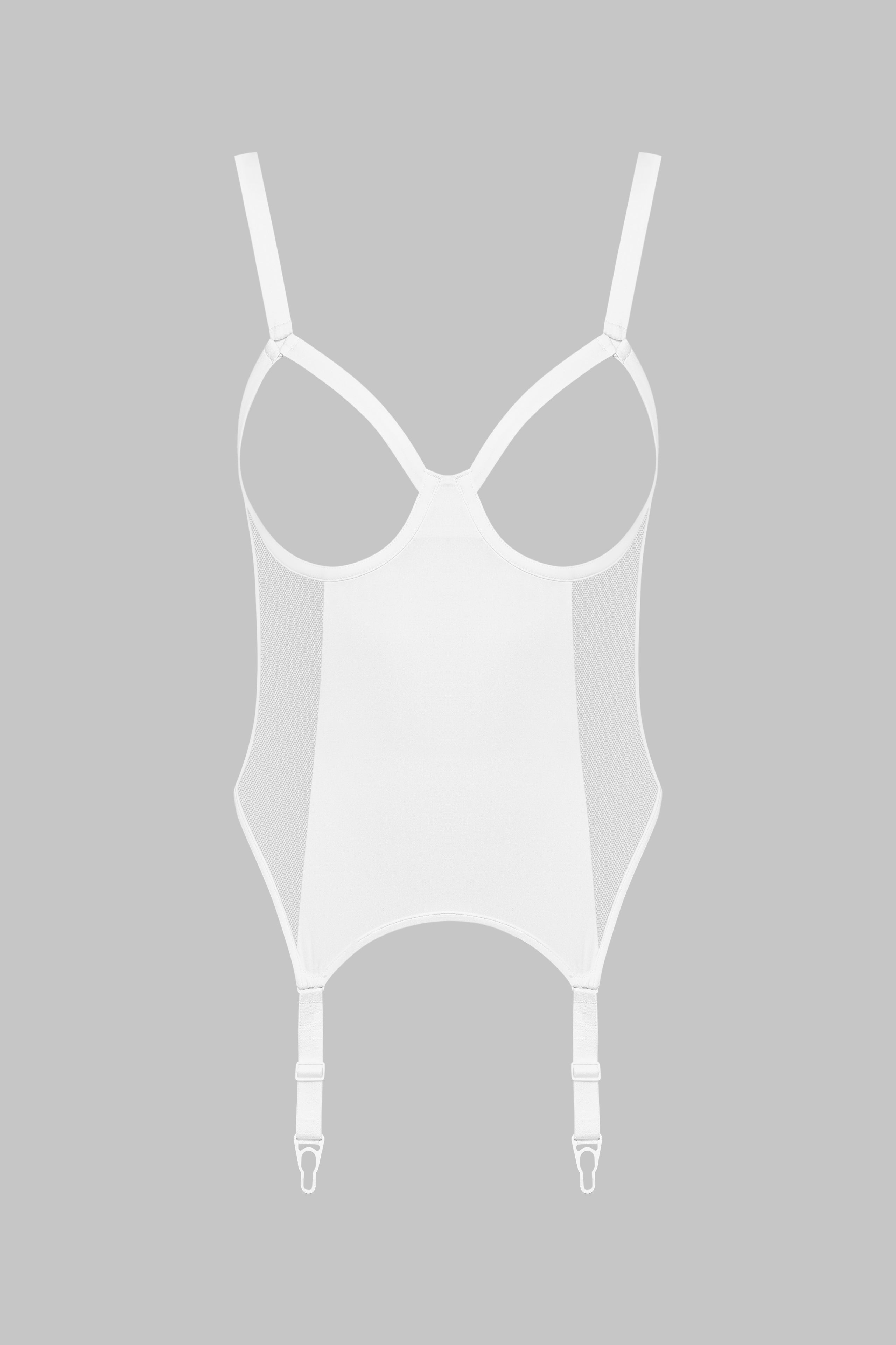 Tuta con Spalline e Reggicalze - Pure Tentation