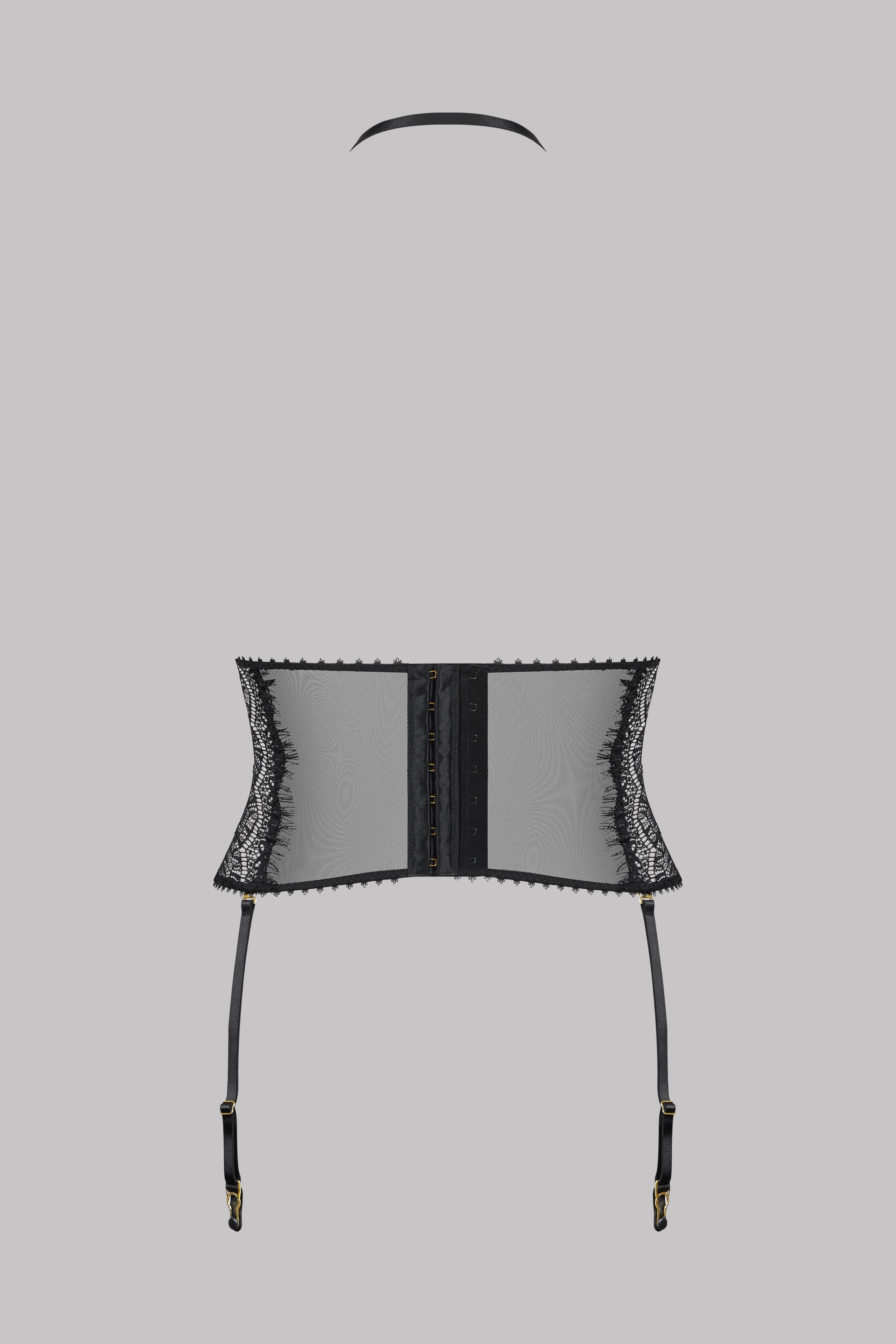 Serre-taille porte-jarretelles - Accroche Cœur