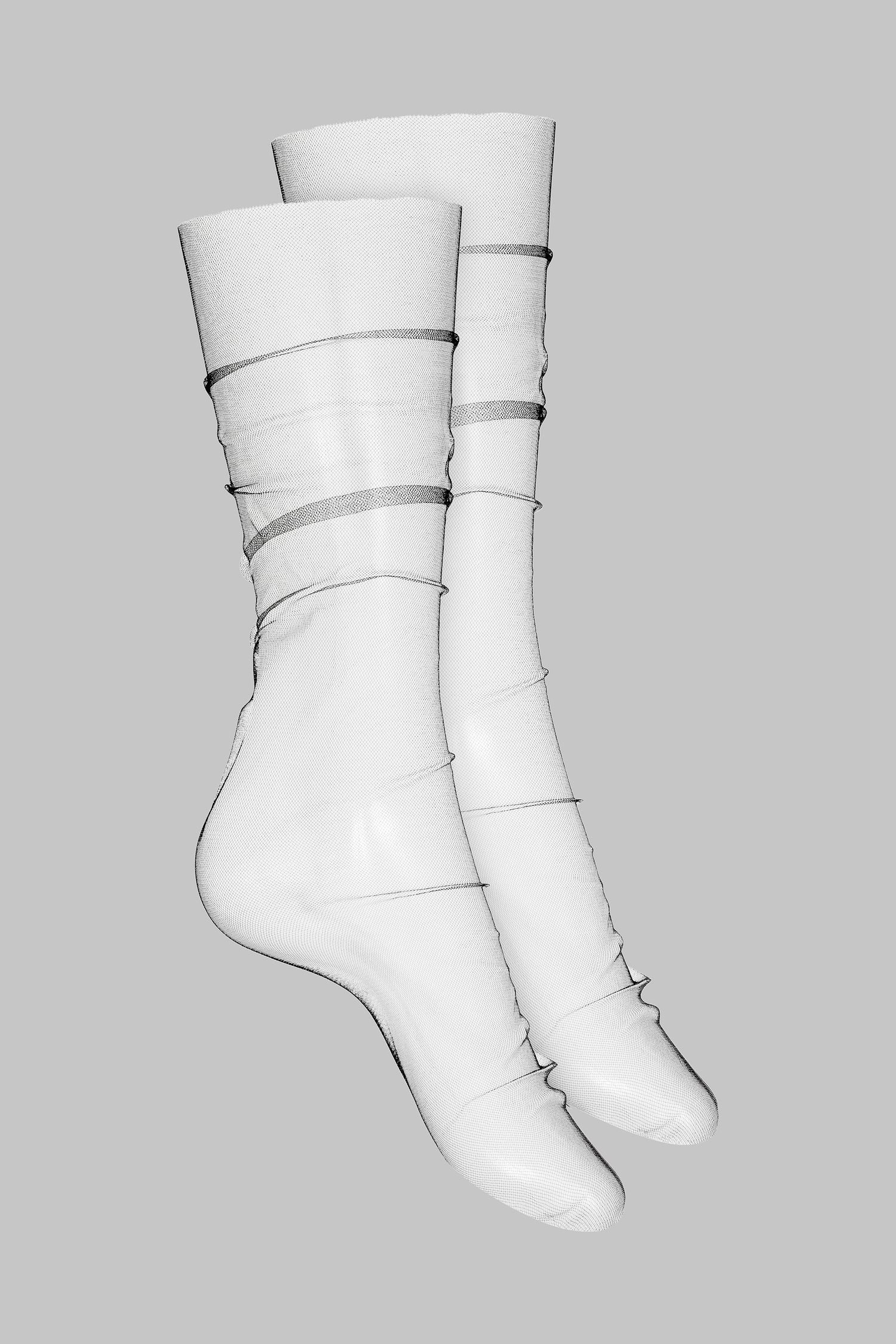 Calzini in tulle - Maison Close x Scandale - LEGWEAR