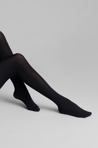 Collant Ouvert Porte-jarretelles 70D - Noir - Scandale x Maison Close - LEGWEAR