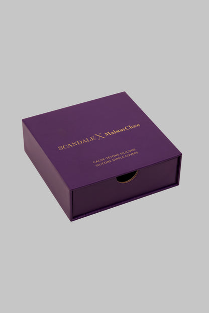 Cache-tétons silicone - Moyen Foncé - Scandale x Maison Close - Les Invisibles