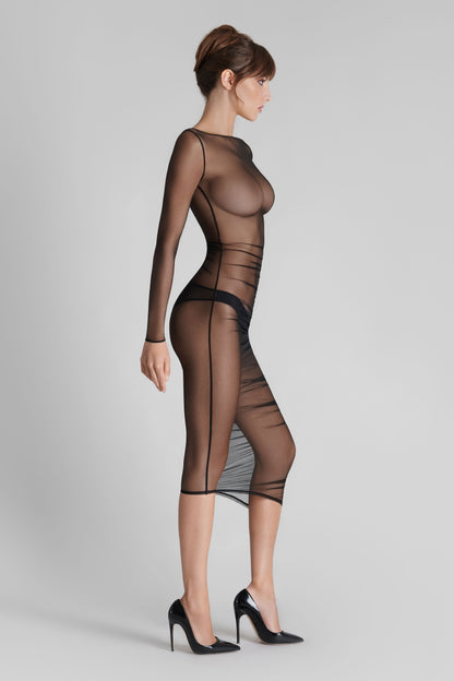 Robe Longue - Nuit Fauve