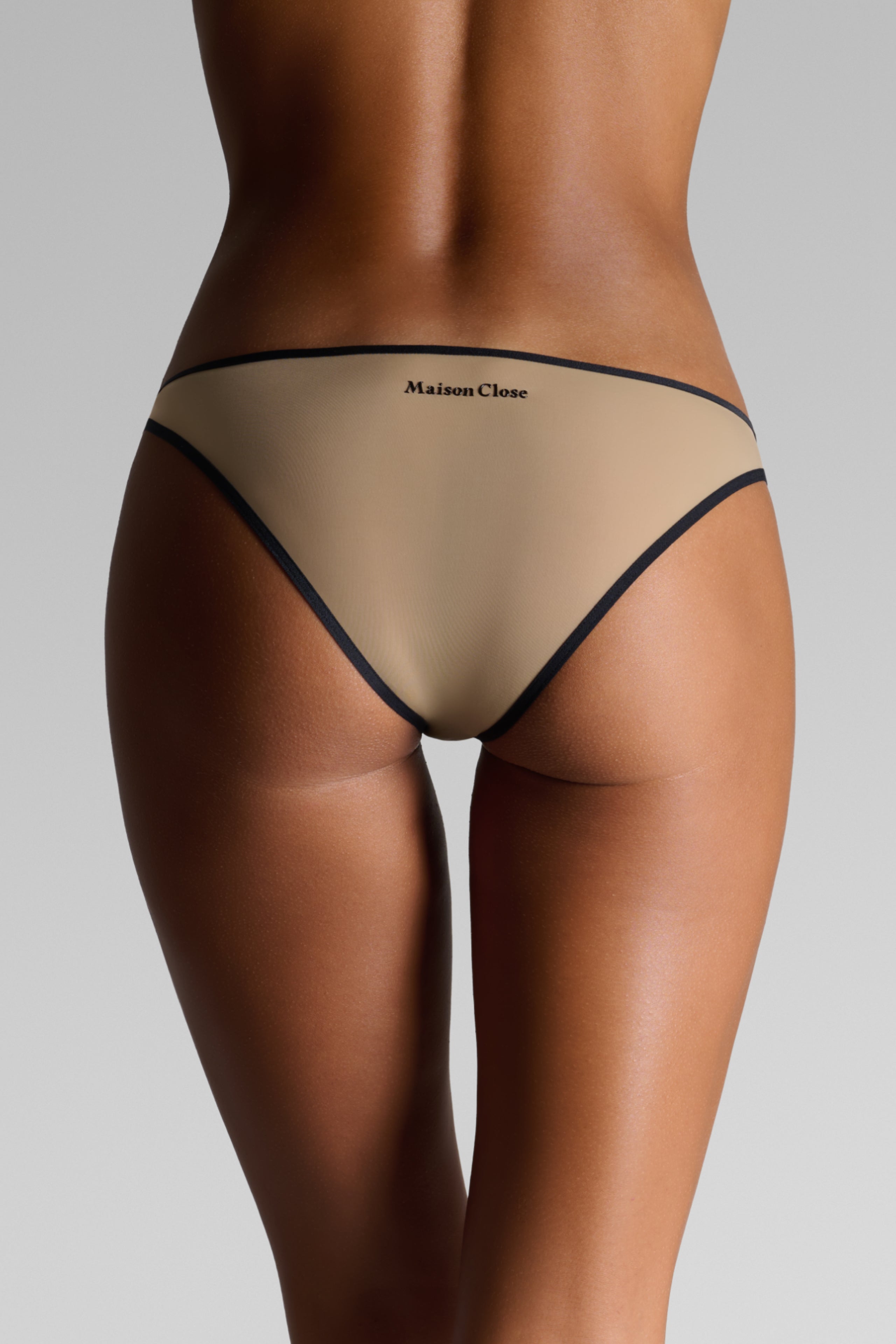 Set de 3 Bas Beige Foncé - La Parisienne