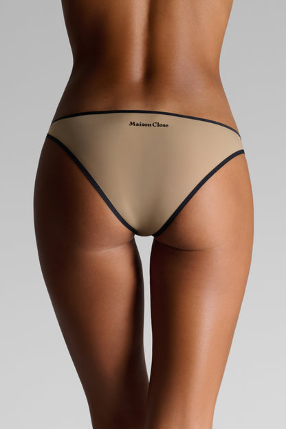 Set de 3 Bas Beige Foncé - La Parisienne