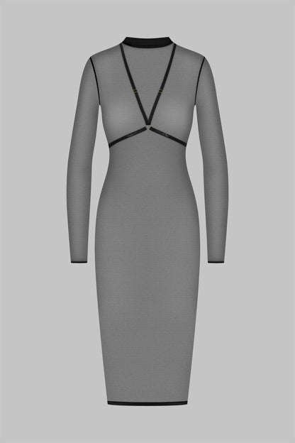 Robe midi avec harnais - Corps à Corps