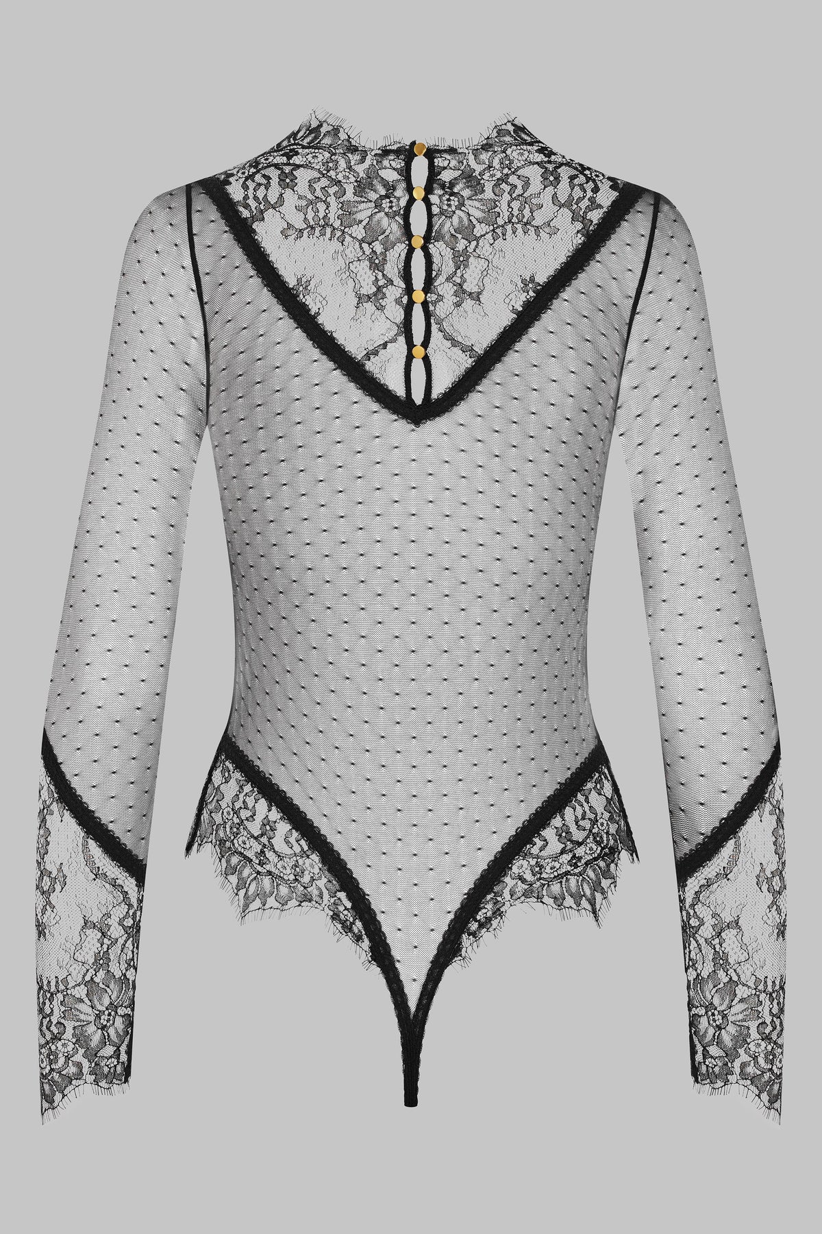 Body perizoma in tulle e pizzo - Inspiration Divine