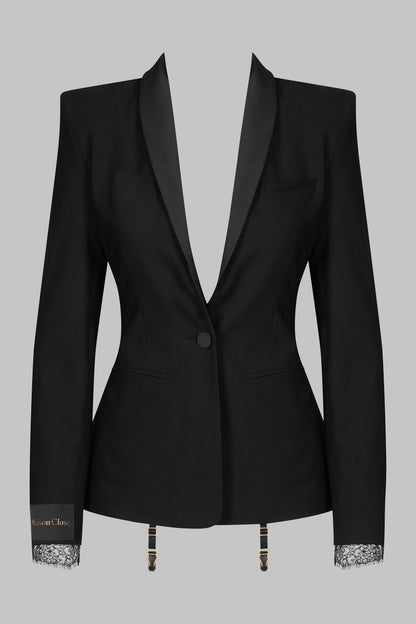 001 - Giacca da smoking con reggicalze - Le Vestiaire