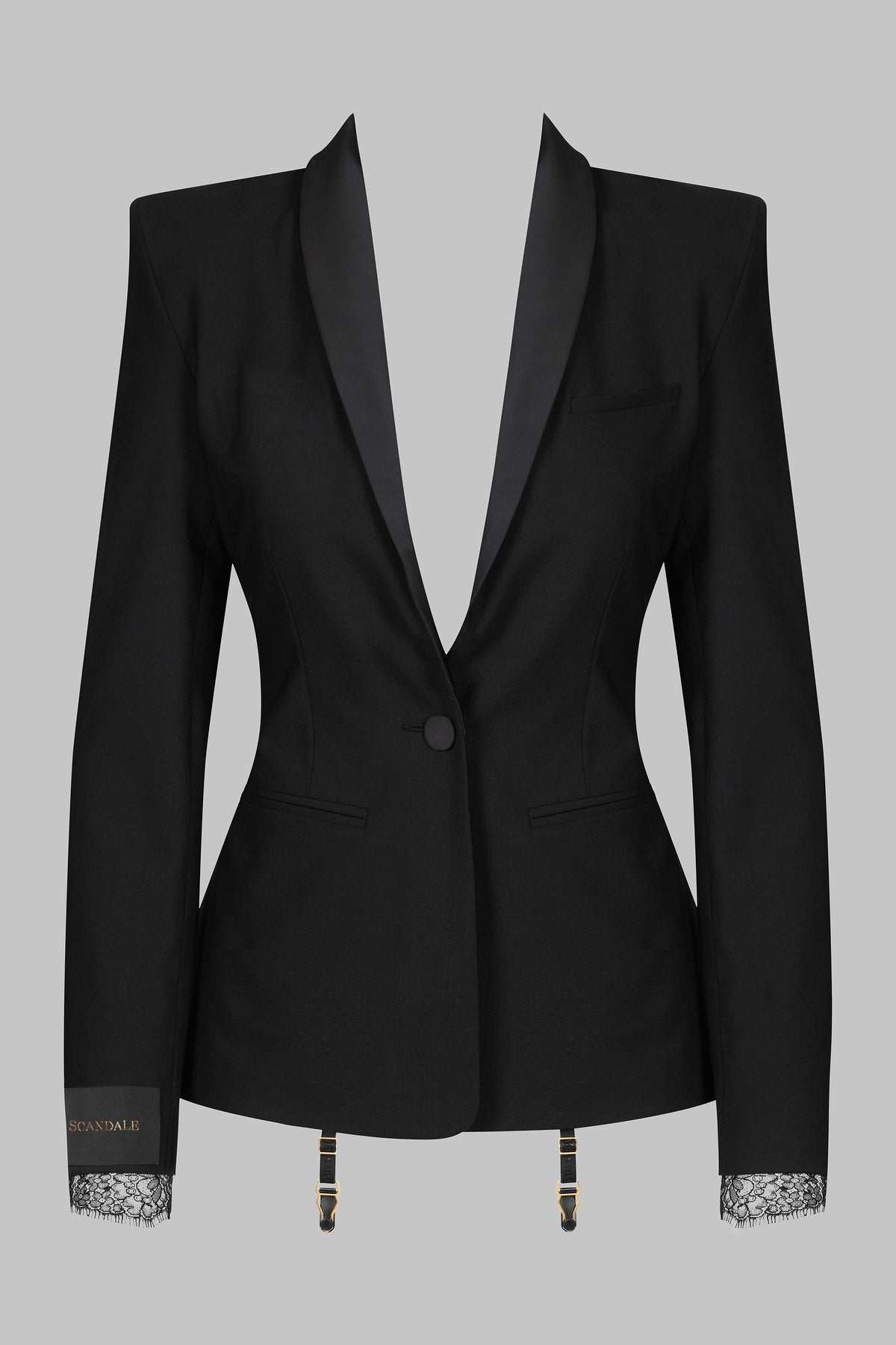 001 - Giacca da smoking con reggicalze - Le Vestiaire