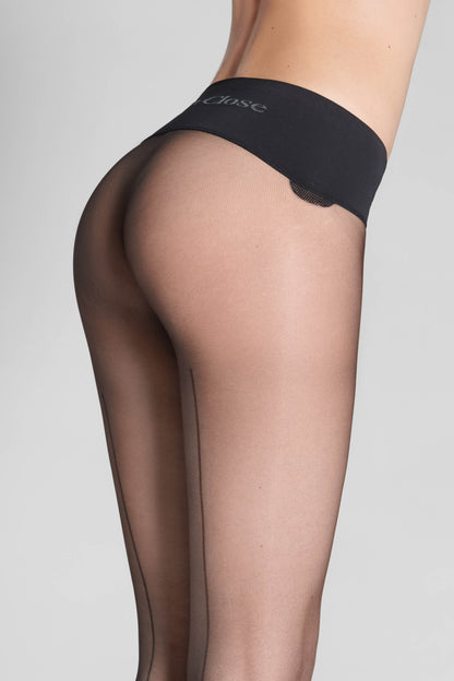 Collant Seamless Signature Couture 20D - Nero - Legwear