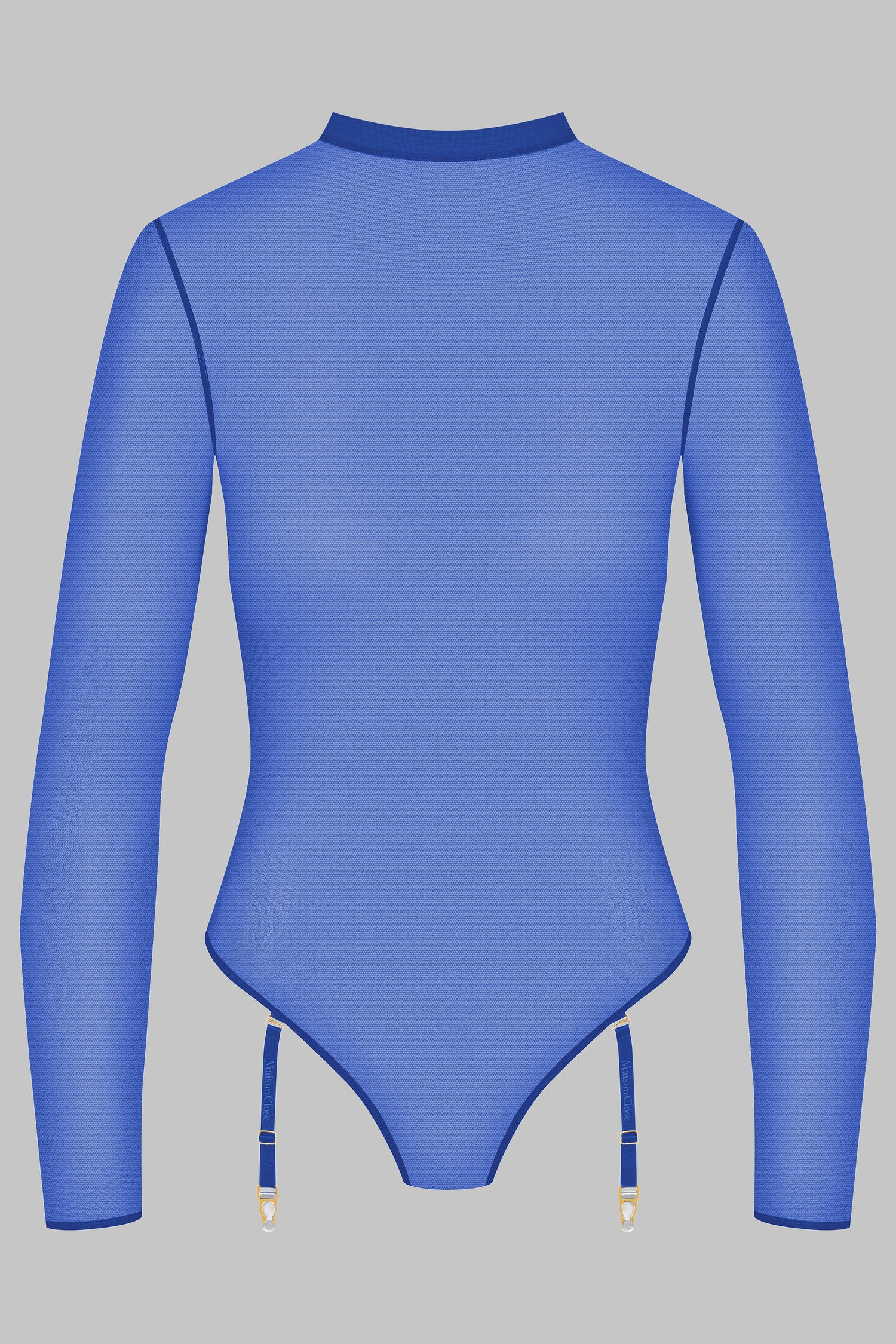 Bodystring mit Strumpfhaltern - Corps à Corps Néon