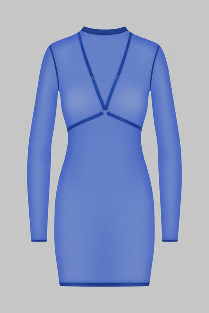 Kleid mit harness - Corps à Corps Néon