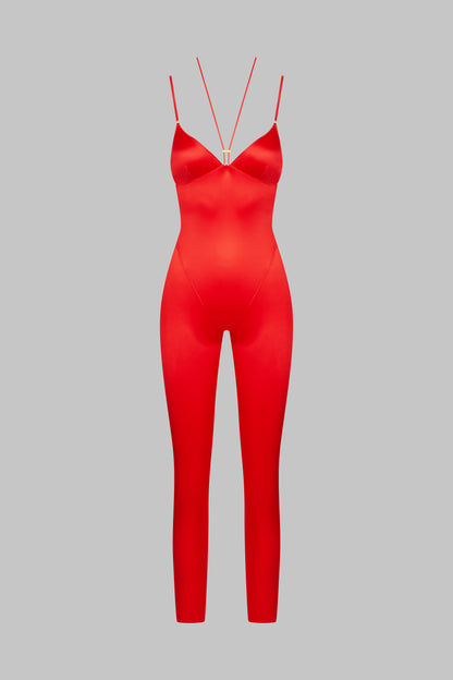 Catsuit bretelles dos ouvert - French Kiss