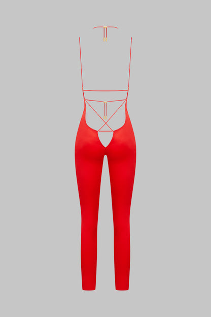 Catsuit bretelles dos ouvert - French Kiss