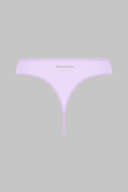 String Taille Haute - Double Sens Pastel