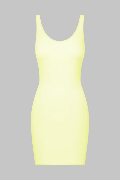 Kurzes rückenfreies Kleid - Double Sens Pastel