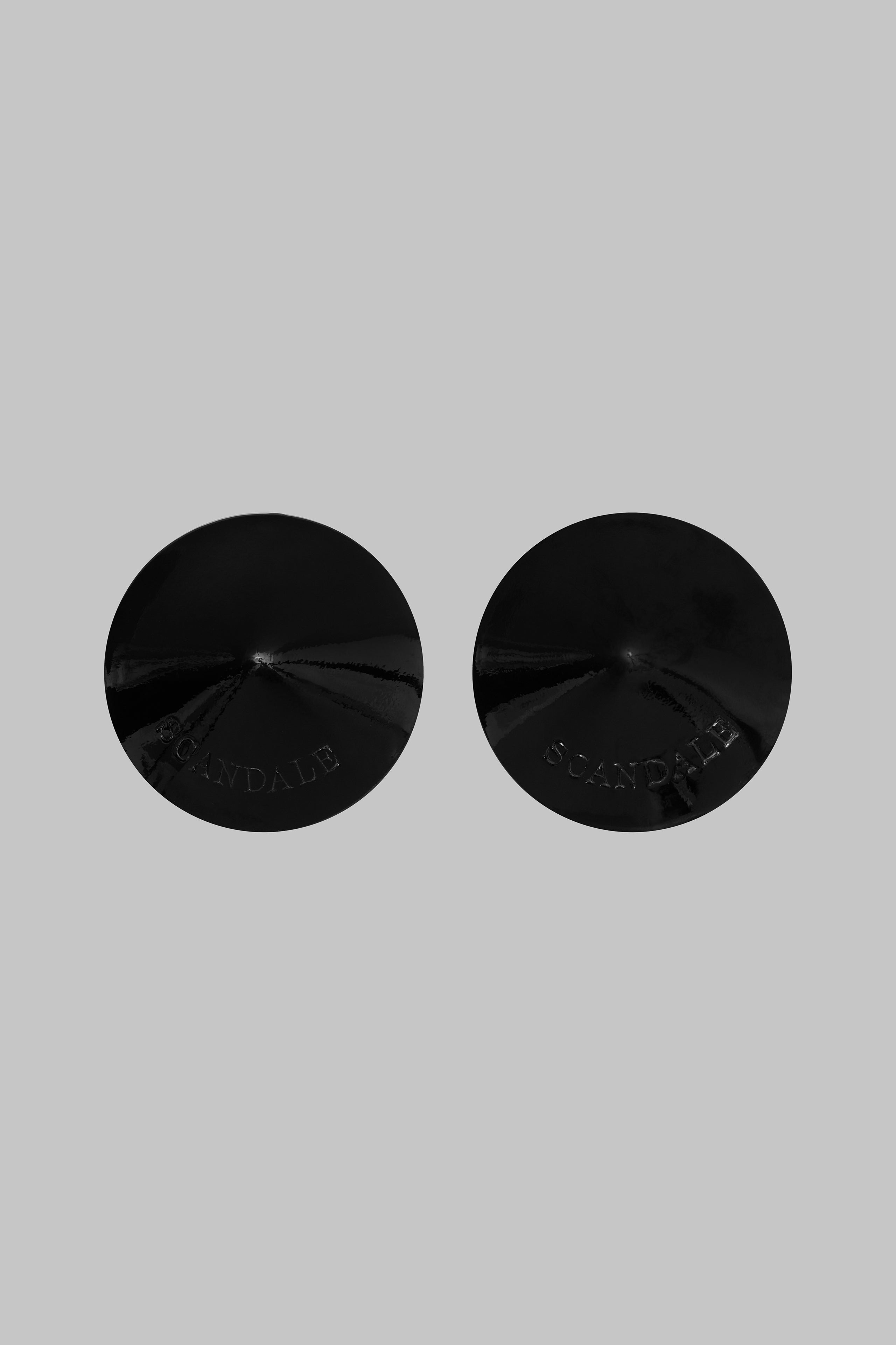Patent leather nipple covers - Les Fétiches