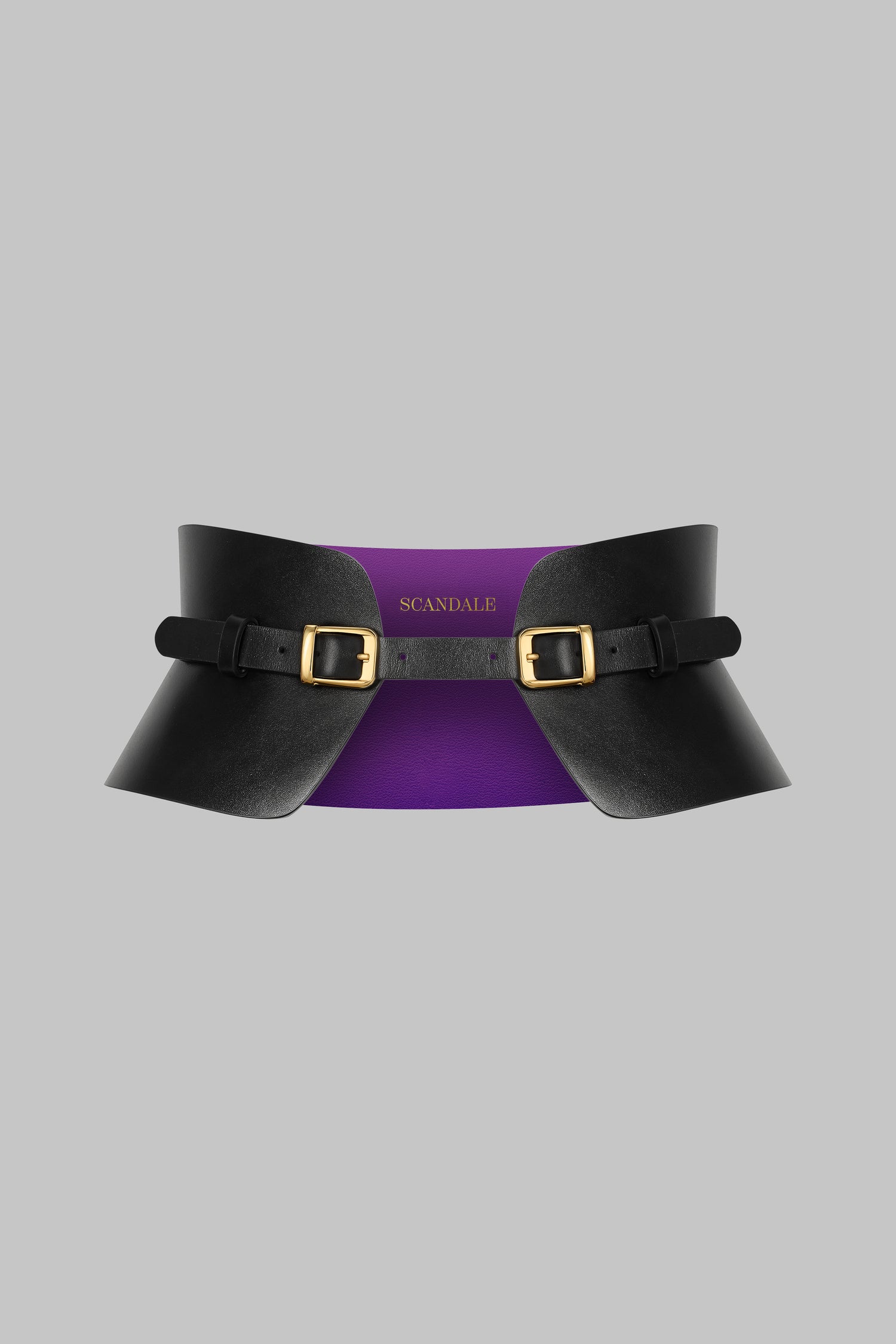 Ceinture corset cuir - L&