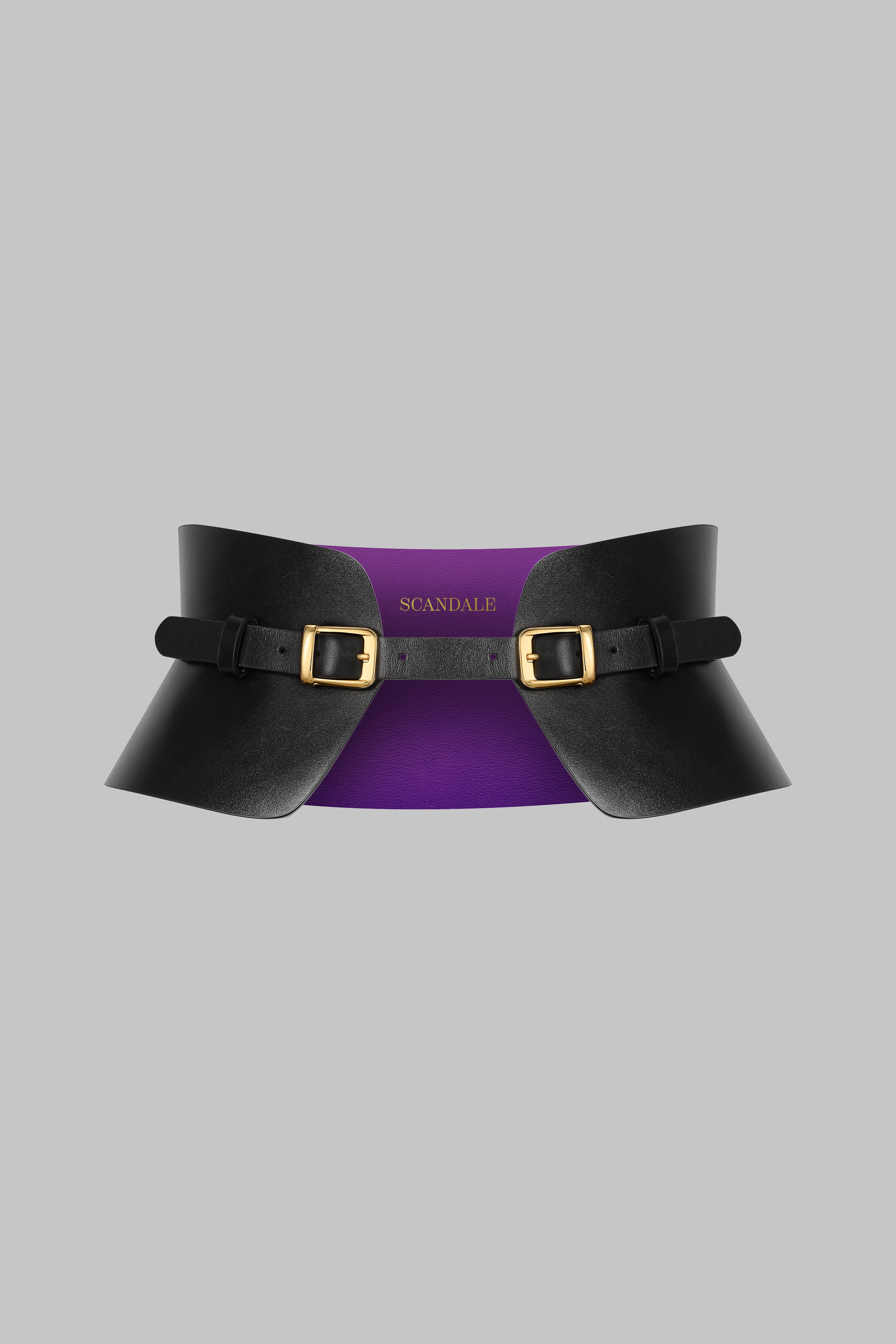 Ceinture corset cuir - L&