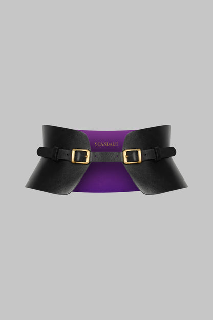 Ceinture corset cuir - L&