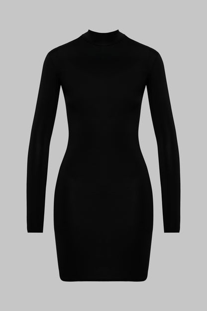 Minuit-Langarmkleid - Pure Tentation