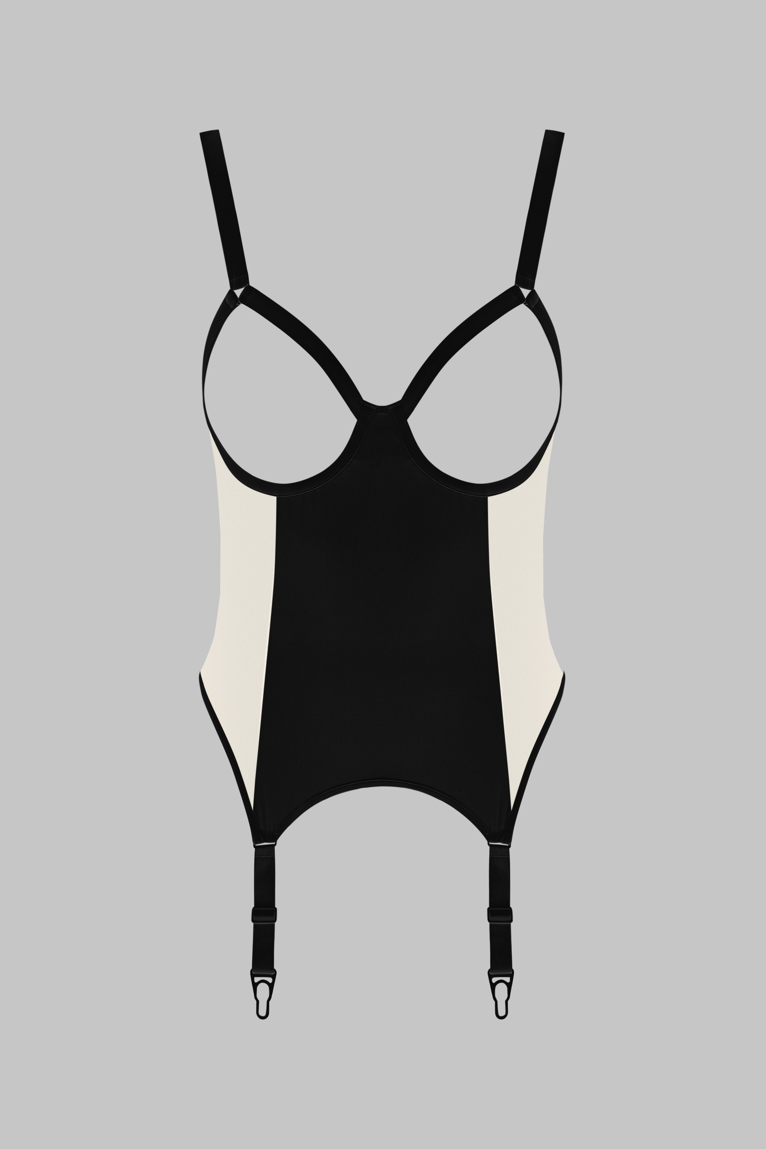 Combinazione aperta con reggicalze - Pure Tentation