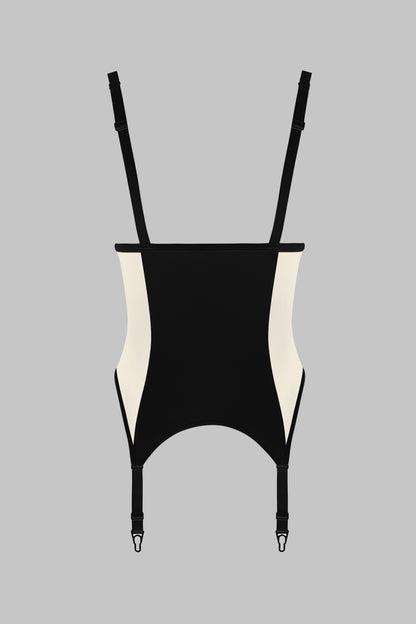 Combinazione aperta con reggicalze - Pure Tentation