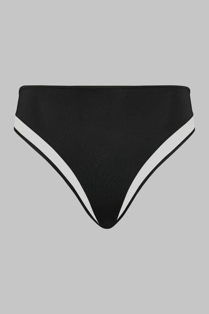 Hochtaille-Slip mit Öffnung - Pure Tentation