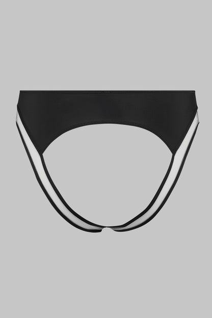 Hochtaille-Slip mit Öffnung - Pure Tentation