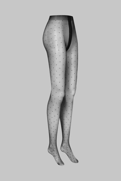 Plumetis glossy tights 15D - LEGWEAR