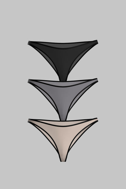 Set of 3 Briefs - La Parisienne