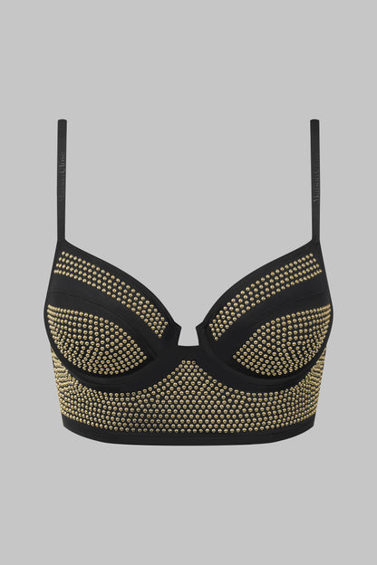 Reggiseno bustier borchiato - 24 Secret Days