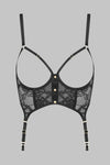 Bustier reggicalze aperto - Jeux Magnétiques