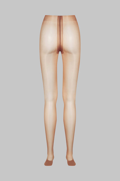 Collant lucidi - 10D - Nude - Legwear