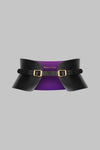 Cintura corsetto in pelle - L&