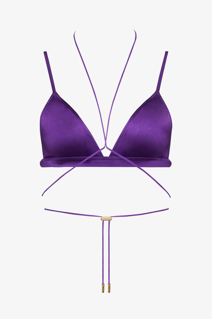 Triangle bikini top - Glow