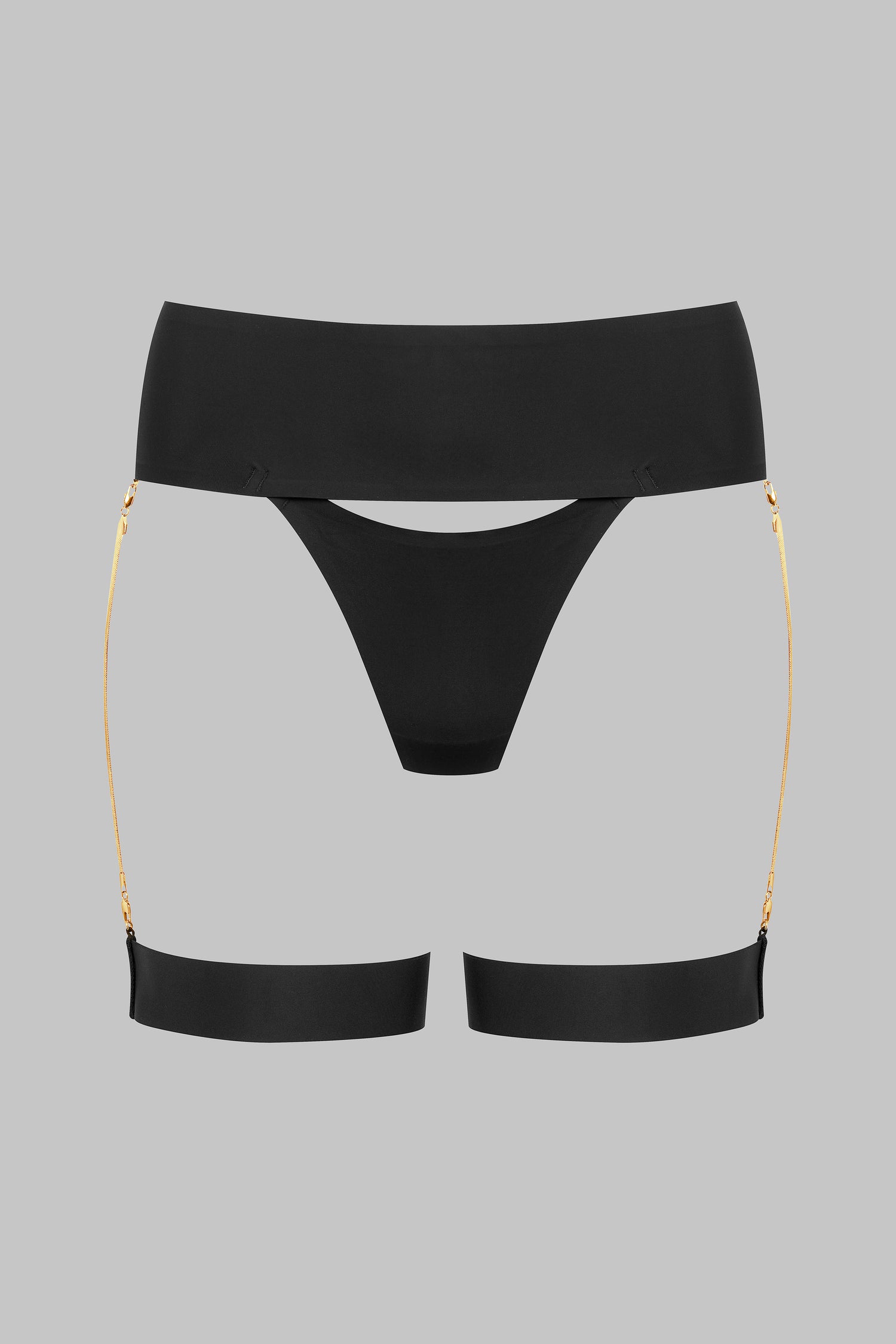 Tanga Jarretières Bijoux - Tapage Nocturne