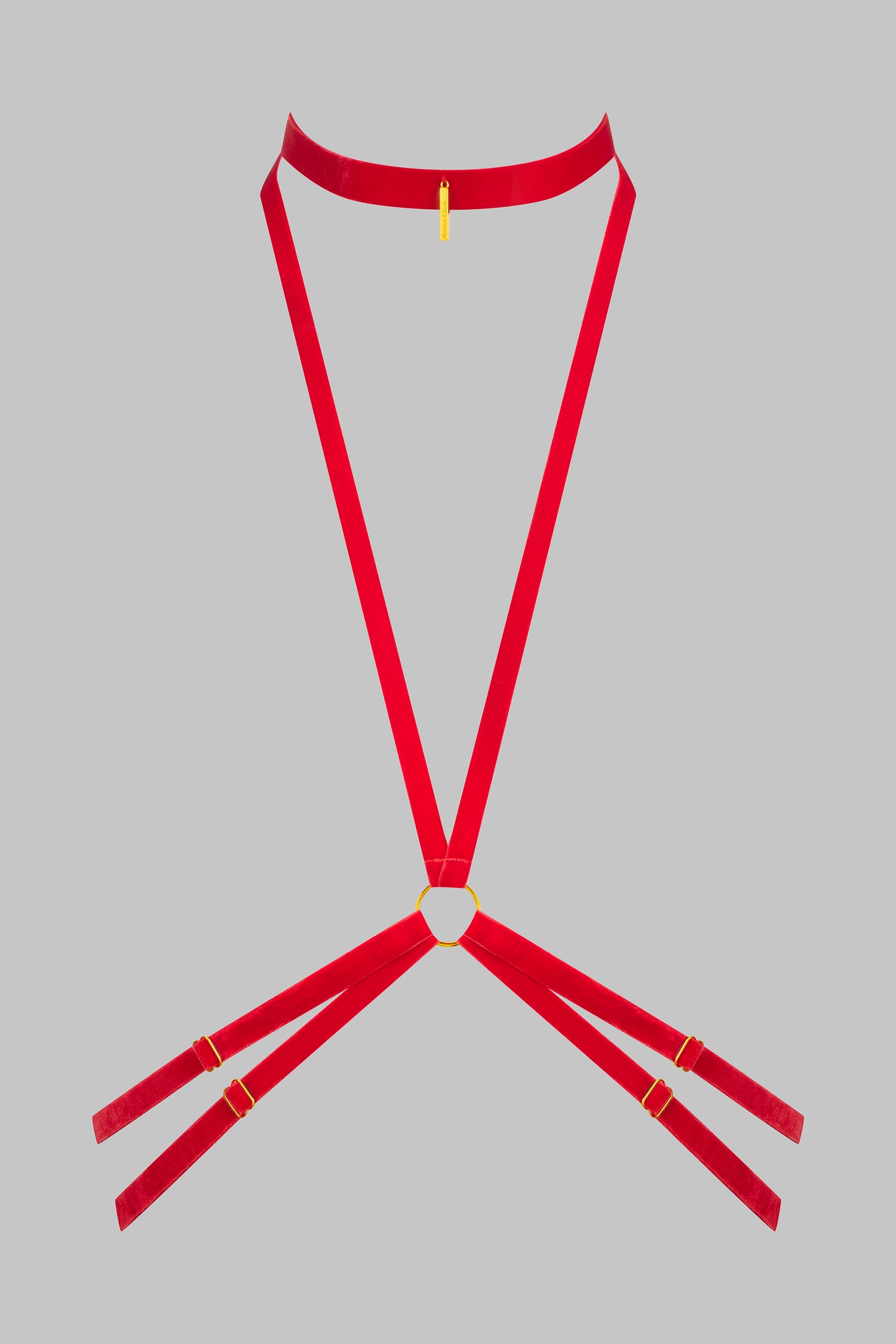 Imbracatura - Parure in velluto