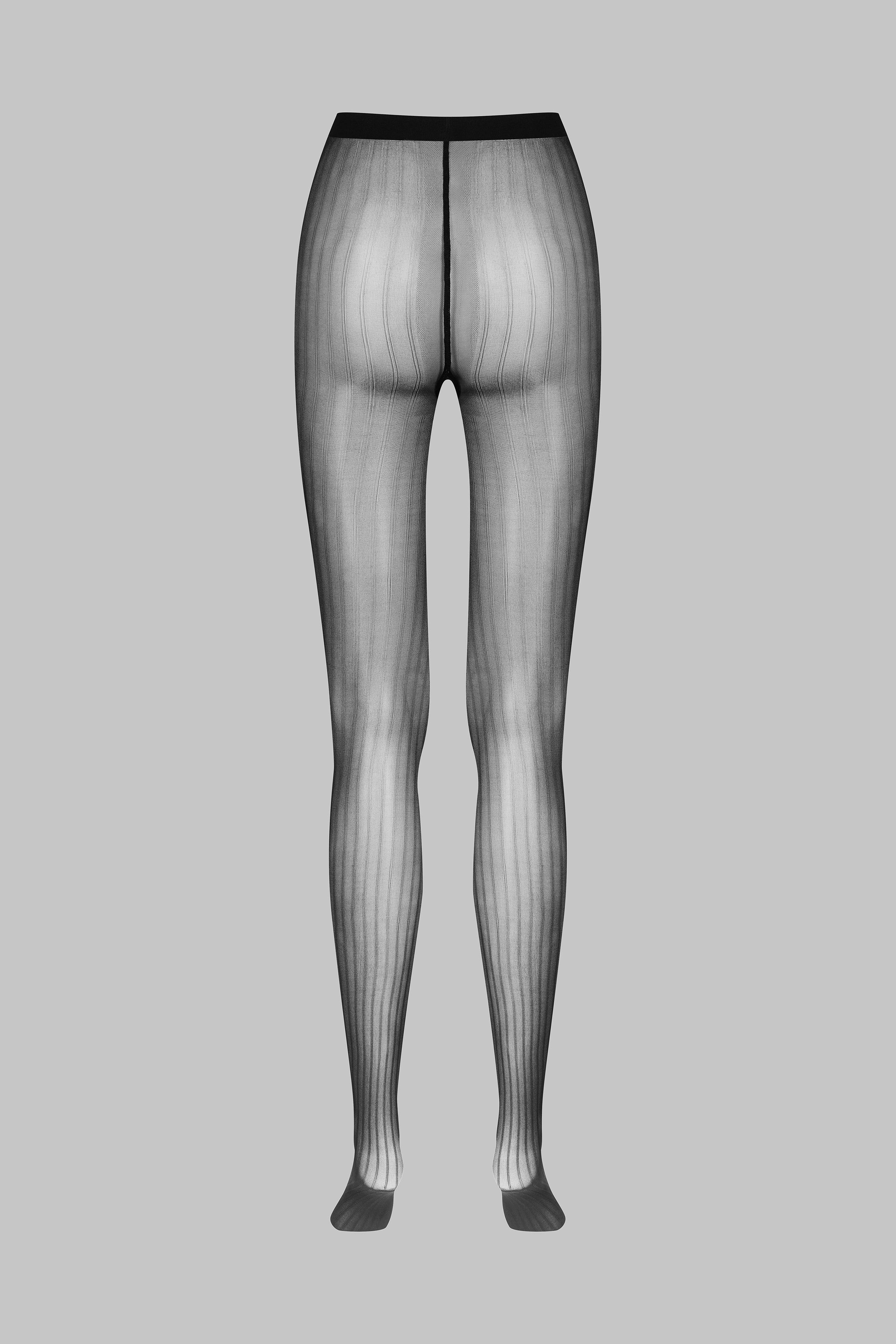 Collant illusione a righe 30D - Legwear